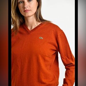 Lacoste Red Cashmere sweater